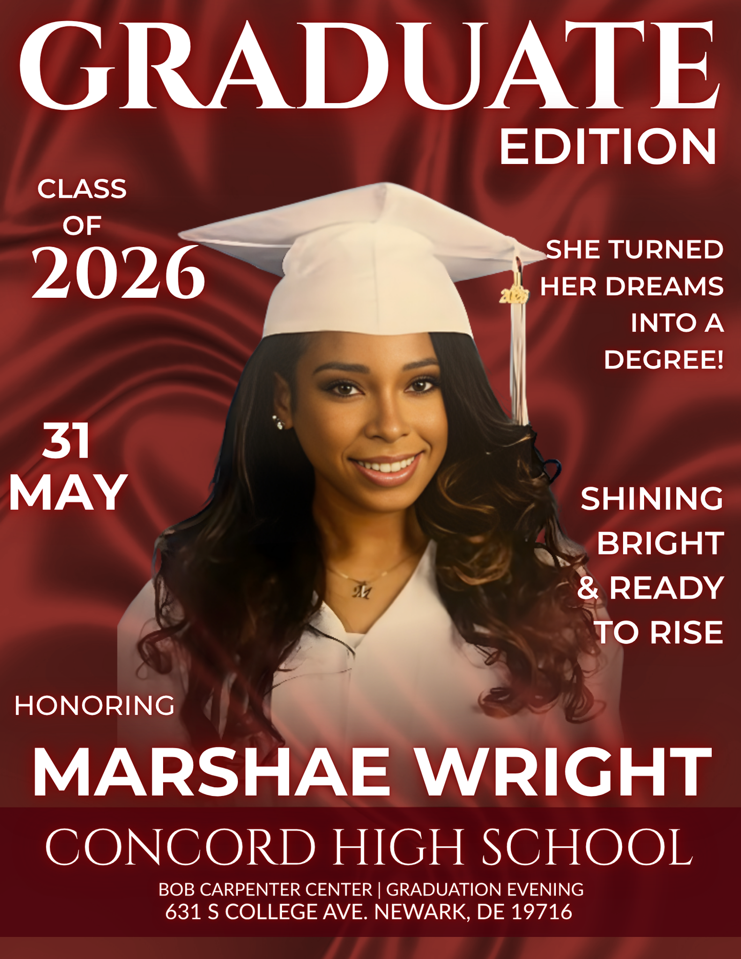 Graduation Booklet Mockup – Class of 2026